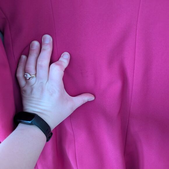 7 For All Mankind Longline Double Breasted Blazer Jacket Size Medium - Picture 4 of 10